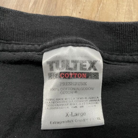 Mr. Rushmore South Dakota Keehn Scenes Tilted Black Crew Neck T-Shirt Size XL - Picture 4 of 6